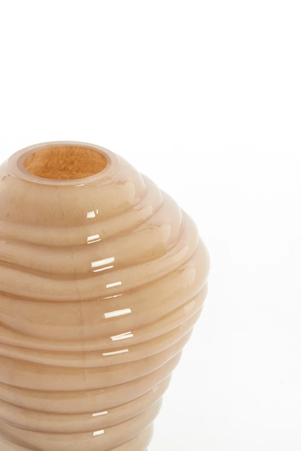 Vase 13x18 cm FENLOR glass sand