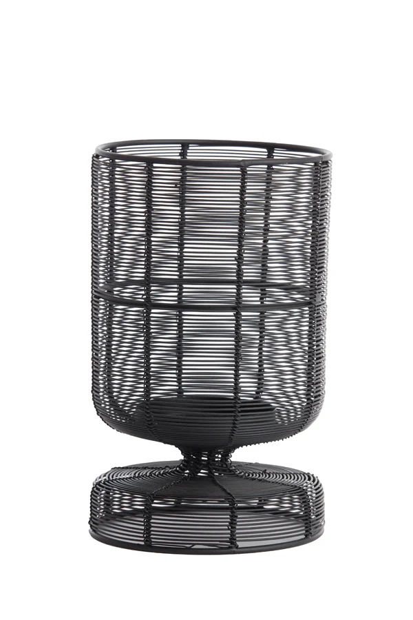 Tealight 15x25 cm DIOSO matt black
