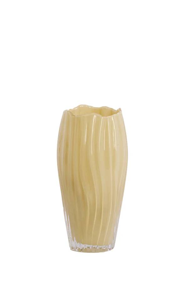 Vase 12x25 cm BESALU glass light green