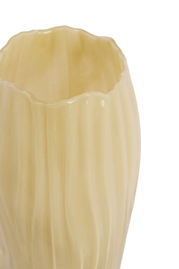 Vase 12x25 cm BESALU glass light green
