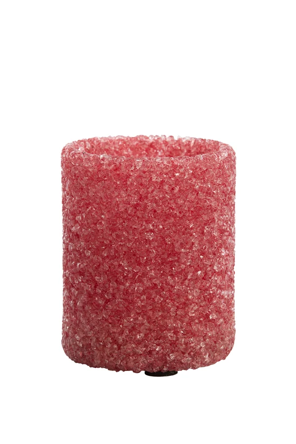 Tealight 8x9,5 cm MORITA glass pink