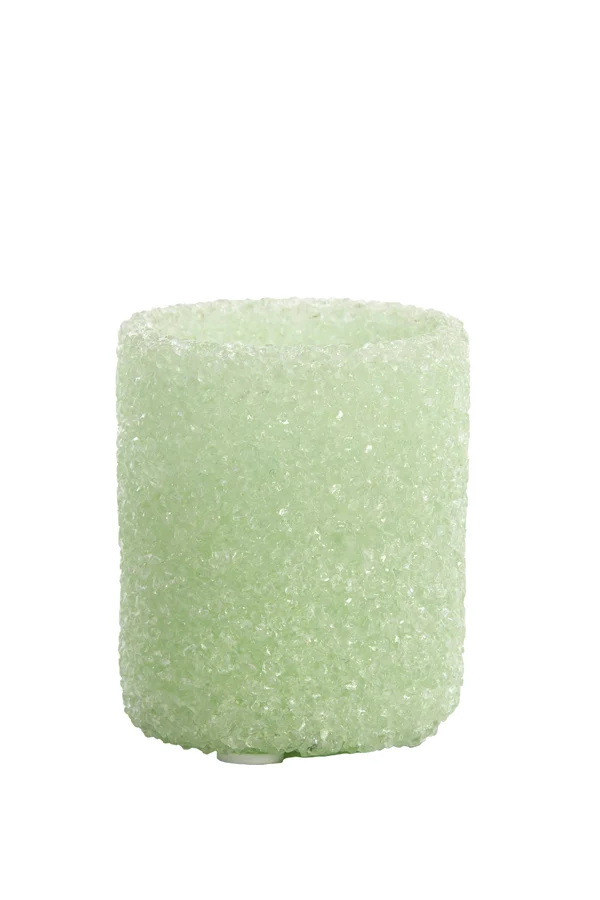 Tealight 8x9,5 cm MORITA glass mint