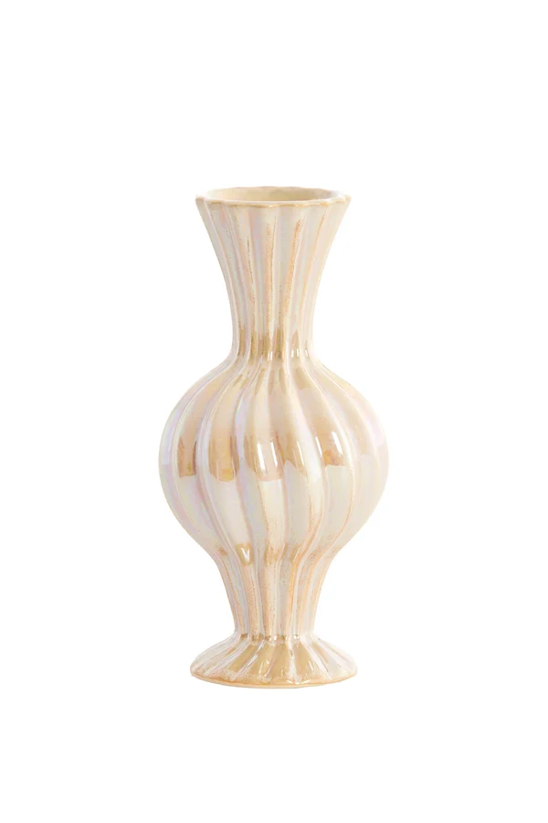 Vase 11x22 cm SAVI ceramics sand
