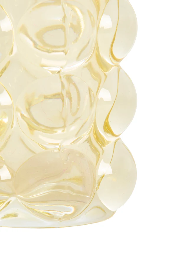 Tealight 8,5x9 cm ZADAR glass yellow
