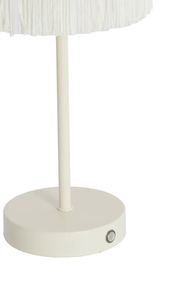 Table lamp LED 17x35 cm DINY matt cream