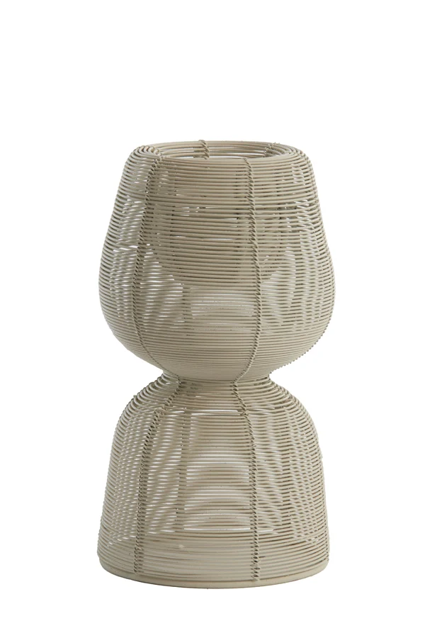 Tealight 13x24 cm AROHA cream