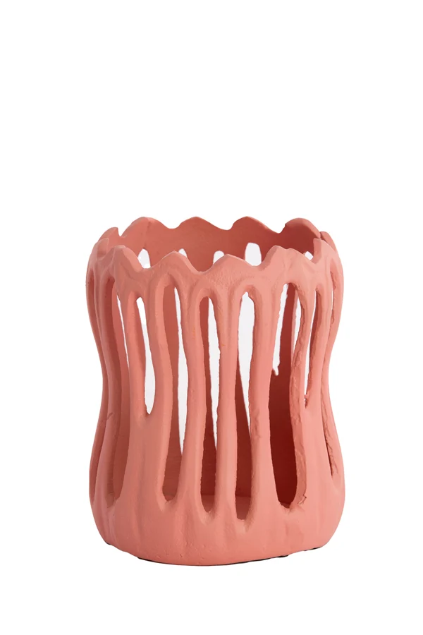 Tealight 13x16 cm TIVOLI matt light pink