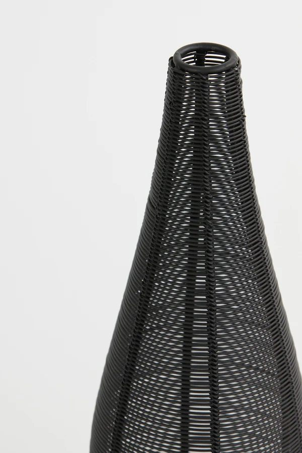 Tealight 11x33 cm SUNEKA matt black