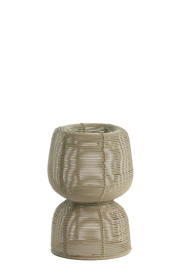 Tealight 11x17 cm AROHA cream