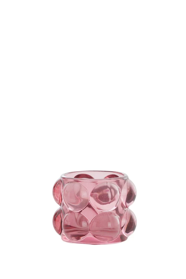 Tealight 8,5x6,5 cm ZADAR glass purple