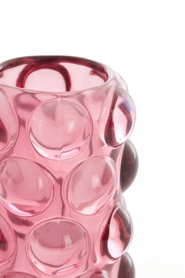 Tealight 8,5x12,5 cm ZADAR glass purple