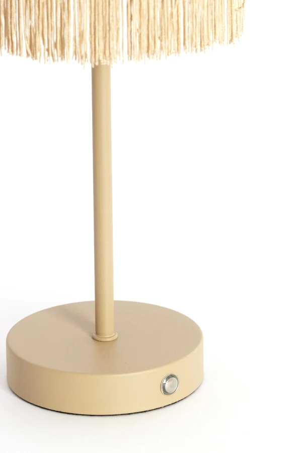 Table lamp LED 17x35 cm DINY matt beige