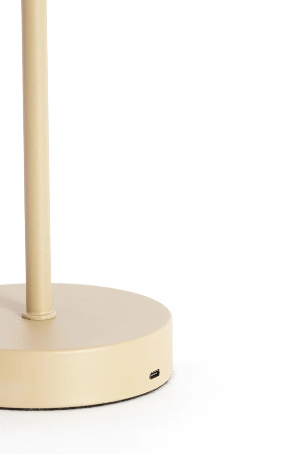 Table lamp LED 17x35 cm DINY matt beige