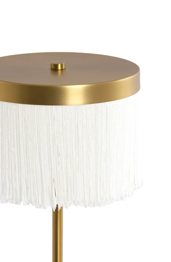 Table lamp LED 17x35 cm DINY antique bronze+cream