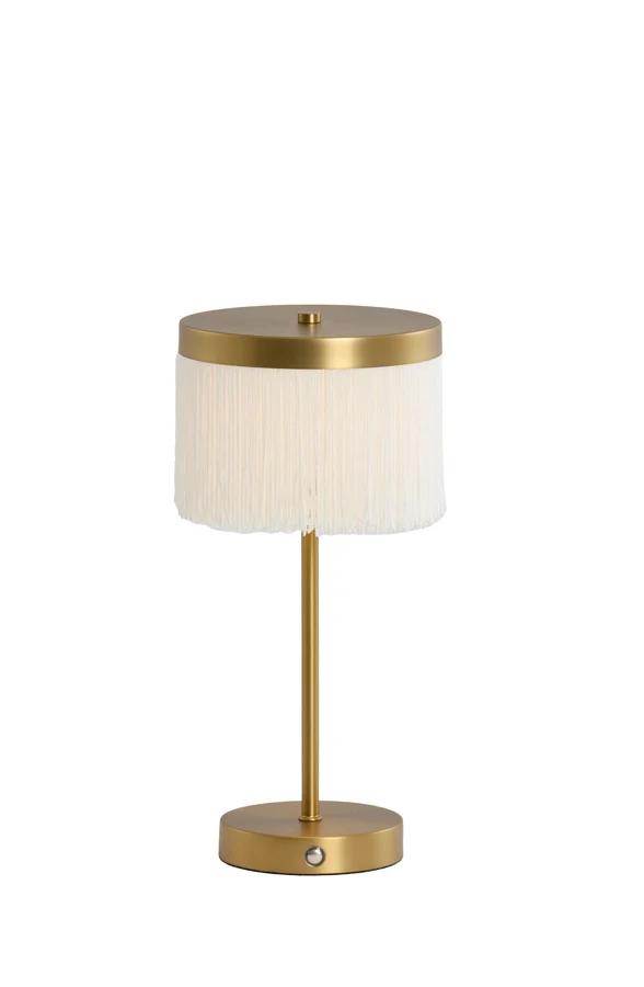 Table lamp LED 17x35 cm DINY antique bronze+cream