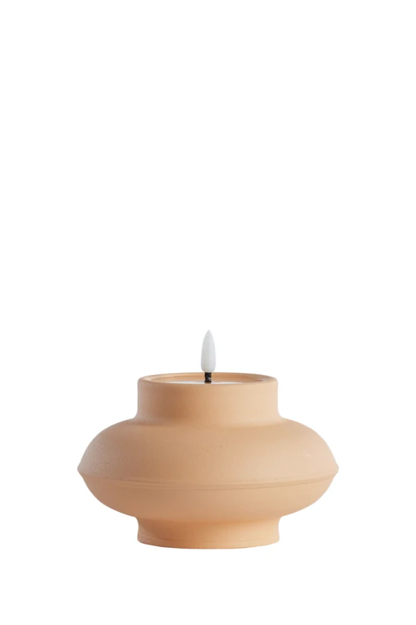 Table lamp LED 14x10,5 cm JAYDIE light peach