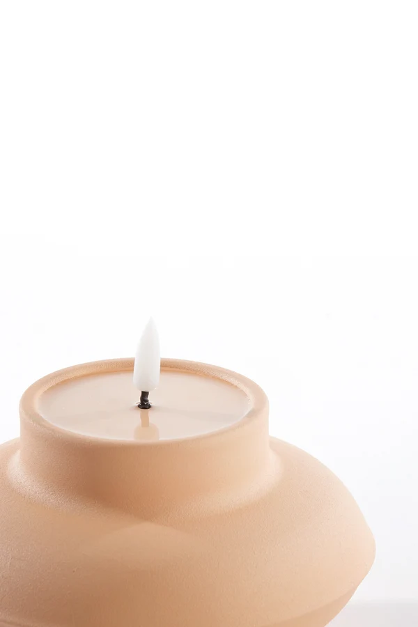 Table lamp LED 14x10,5 cm JAYDIE light peach