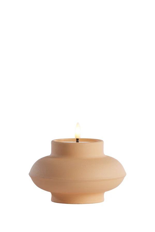 Table lamp LED 14x10,5 cm JAYDIE light peach