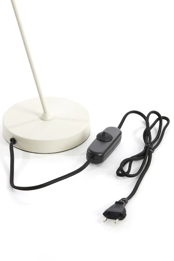 Table lamp G9 38x15x51 cm RIJEKA light grey+dimmer