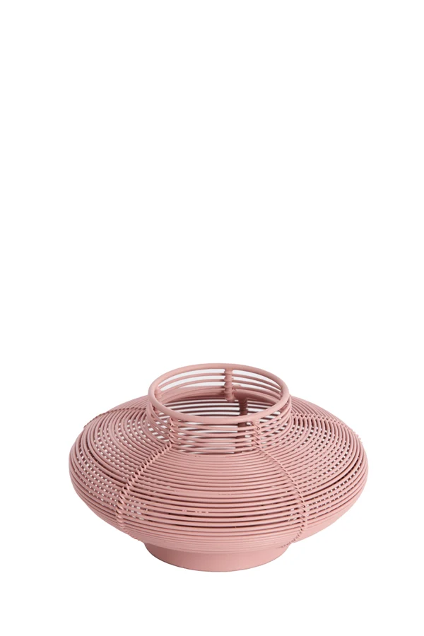 Tealight 12x7 cm SESTINO matt light pink