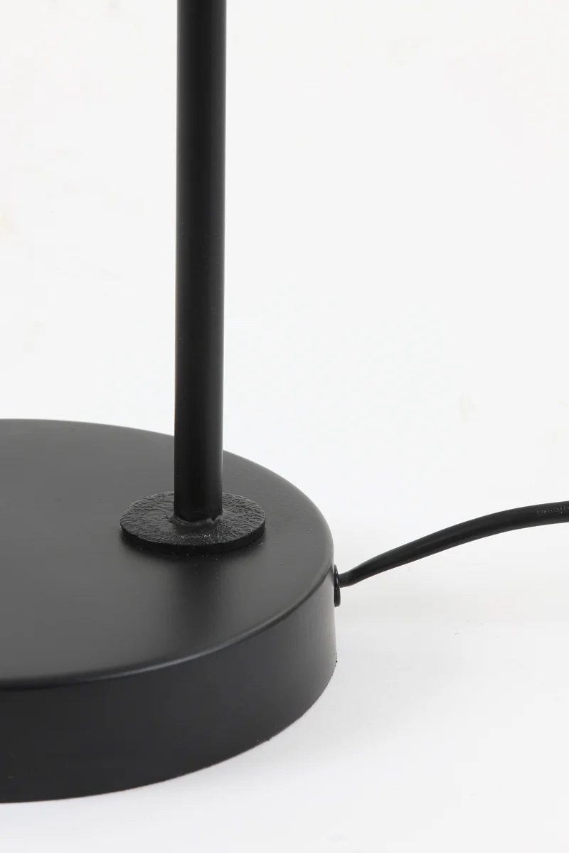 Table lamp 23x18x60 cm MEYA matt black+gold