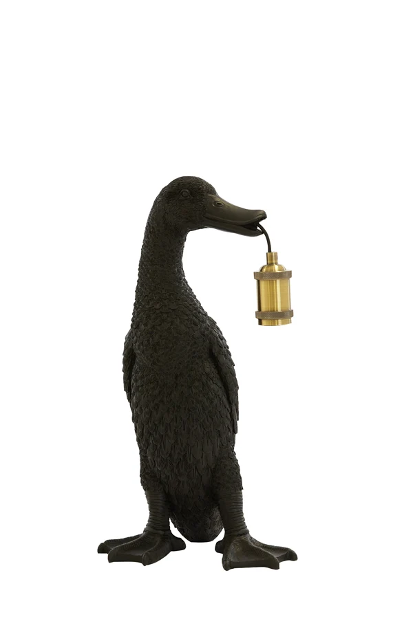 Table lamp 23,5x23x48,5 cm DUCK black