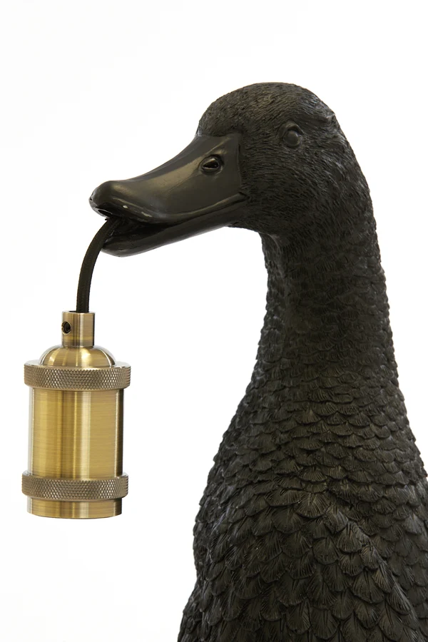 Table lamp 23,5x23x48,5 cm DUCK black