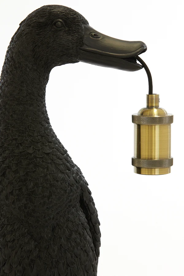 Table lamp 23,5x23x48,5 cm DUCK black