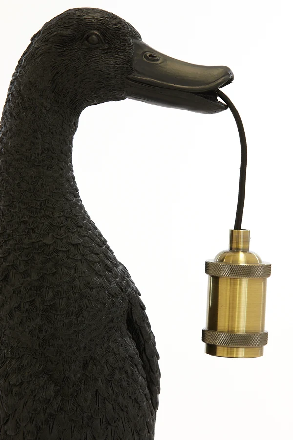 Table lamp 23,5x23x48,5 cm DUCK black
