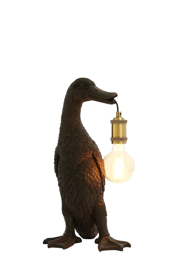 Table lamp 23,5x23x48,5 cm DUCK black