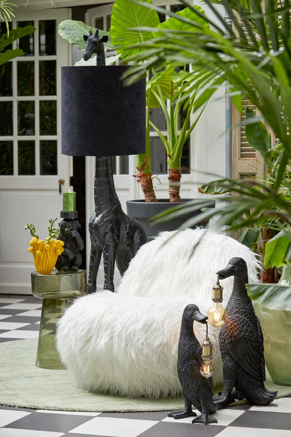 Table lamp 23,5x23x48,5 cm DUCK black