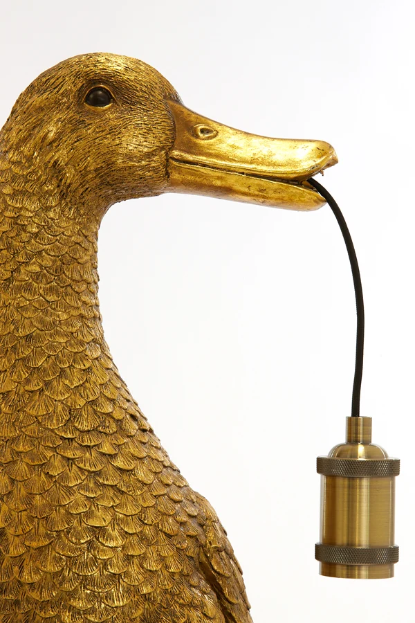 Table lamp 23,5x23x48,5 cm DUCK antique bronze