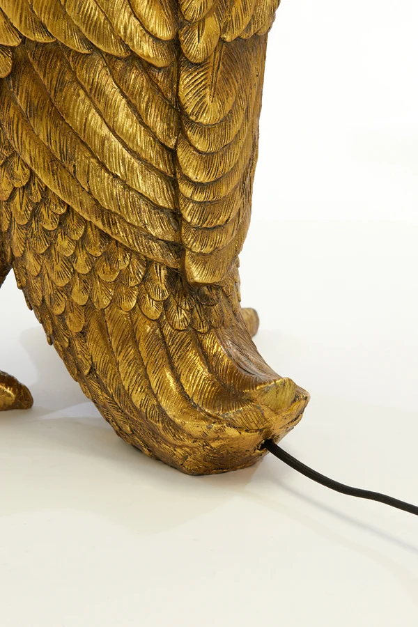 Table lamp 23,5x23x48,5 cm DUCK antique bronze