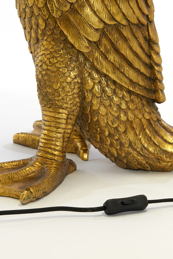 Table lamp 23,5x23x48,5 cm DUCK antique bronze