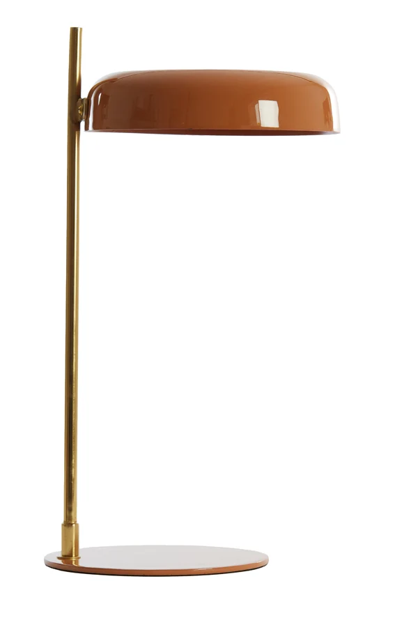 Table lamp 22x47 cm MALEKA shiny orange+gold