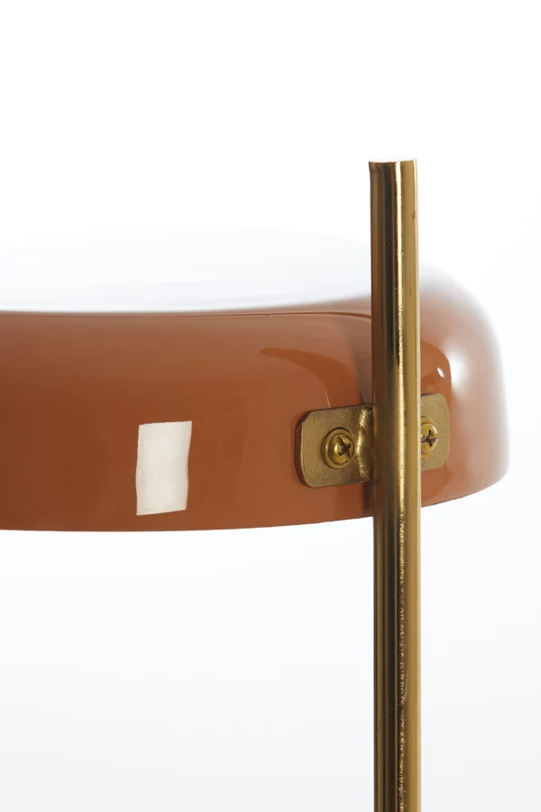 Table lamp 22x47 cm MALEKA shiny orange+gold