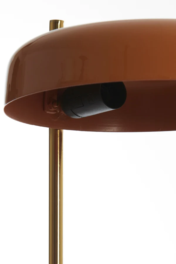 Table lamp 22x47 cm MALEKA shiny orange+gold