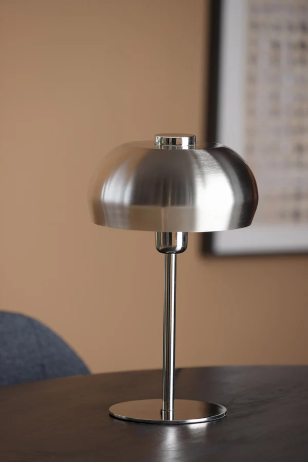 Table lamp 22x34 cm SURIN shiny nickel