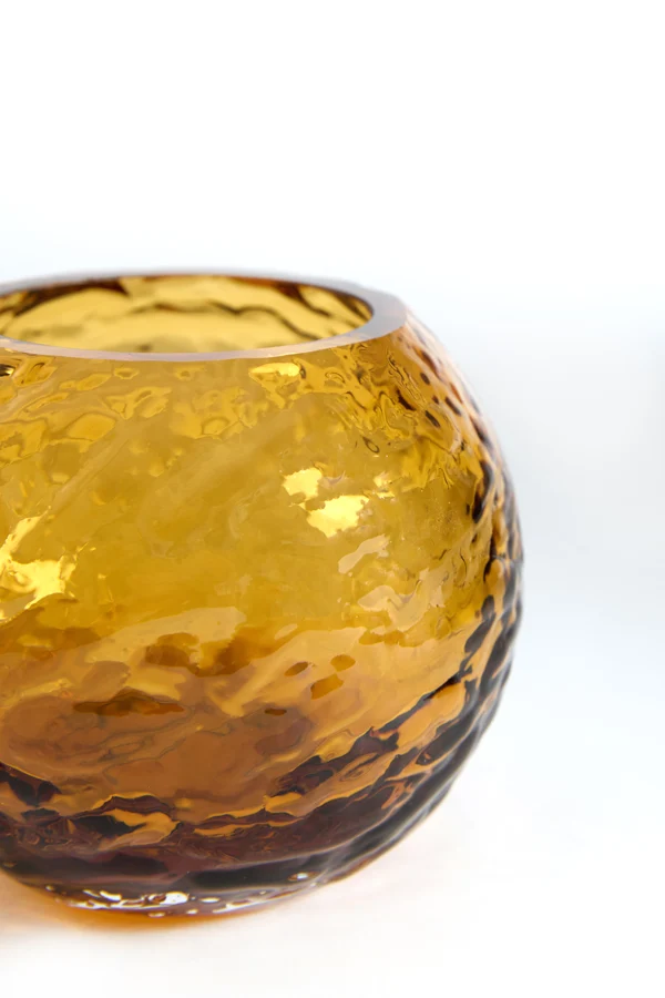 Tealight 10x8 cm ECLAT glass amber