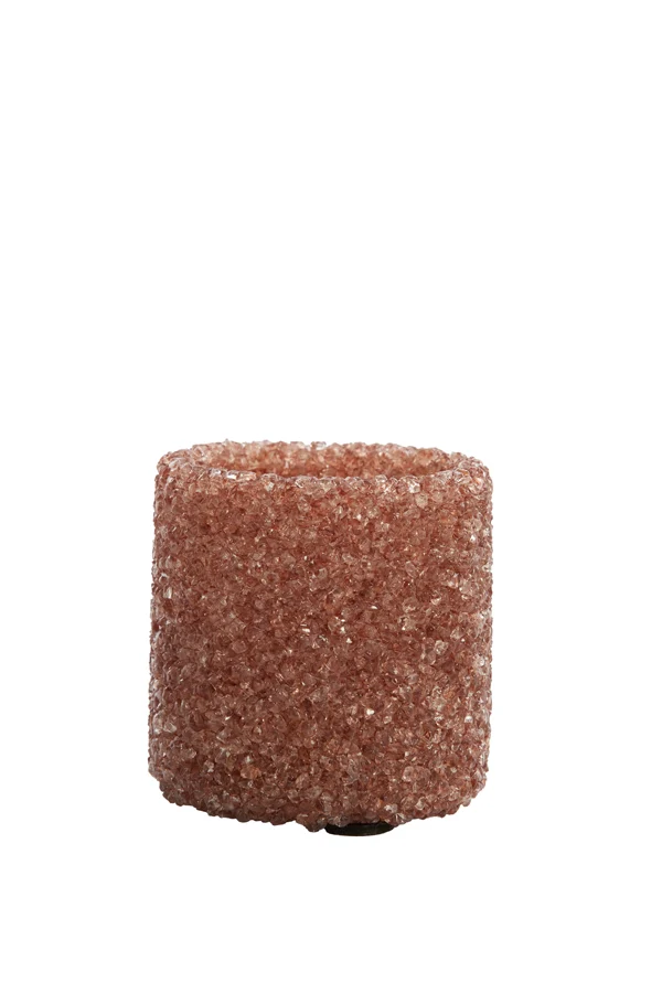 Tealight 7x7 cm MORITA glass light brown