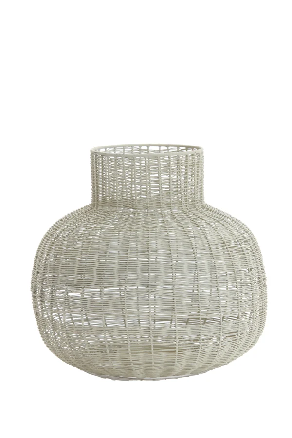 Tealight 27x24 cm VALERY light grey