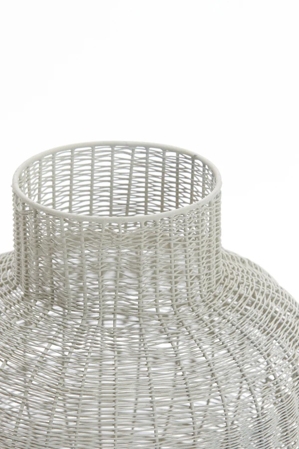 Tealight 27x24 cm VALERY light grey