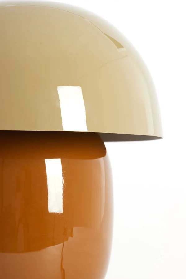 Table lamp 30x34 cm MIMOSA sand+brown