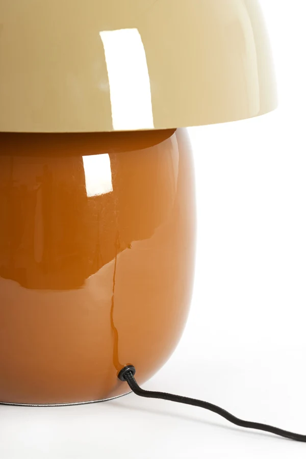 Table lamp 30x34 cm MIMOSA sand+brown