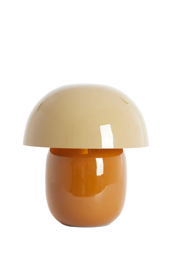 Table lamp 30x34 cm MIMOSA sand+brown