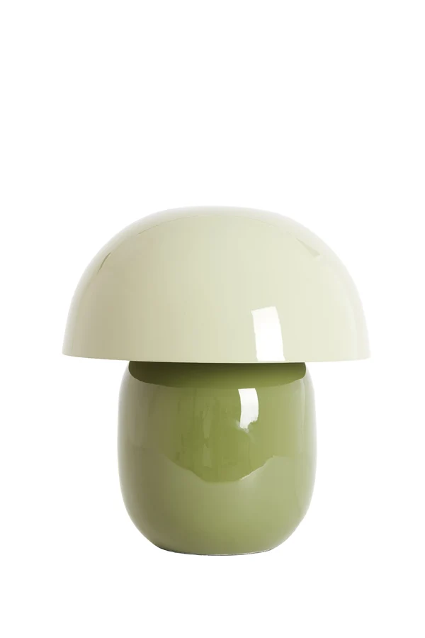 Table lamp 30x34 cm MIMOSA olive green+light green