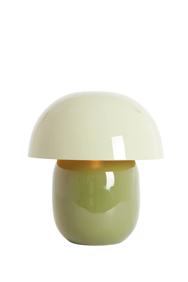 Table lamp 30x34 cm MIMOSA olive green+light green