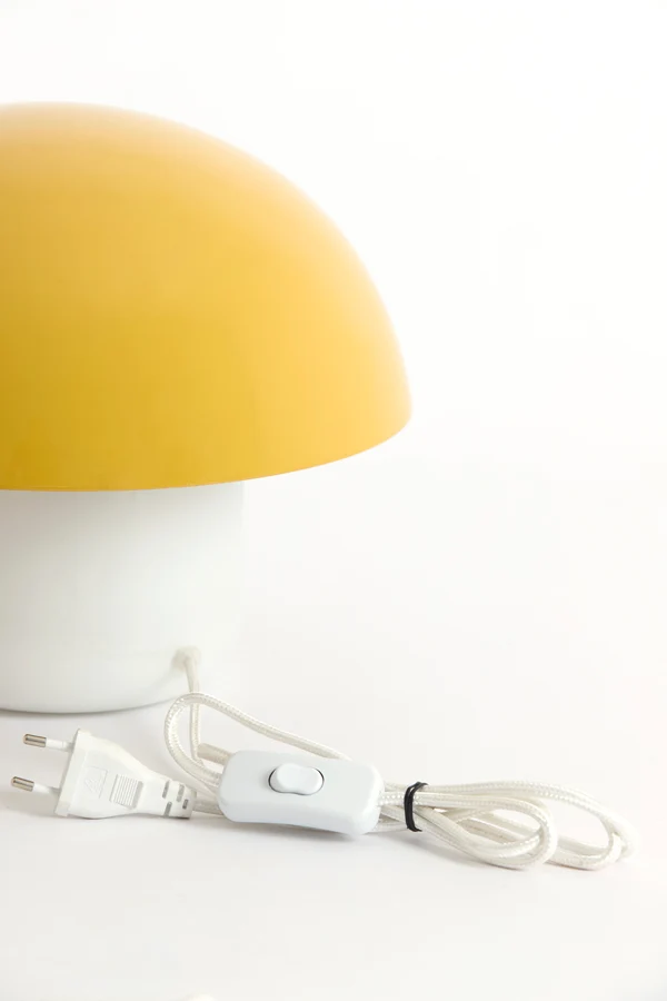 Table lamp 30x25 cm ANIVA shiny yellow