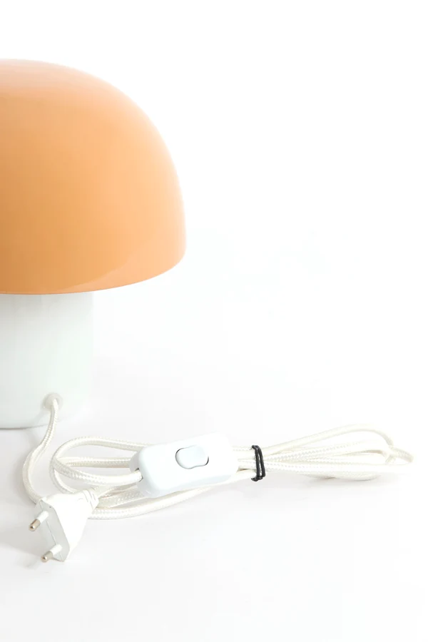 Table lamp 30x25 cm ANIVA shiny orange