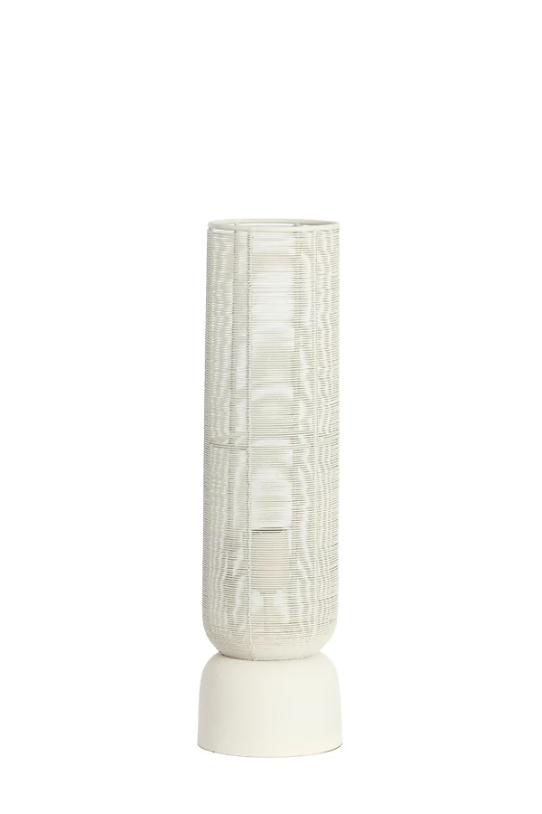 Table lamp 13,5x49,5 cm LEZUZA cream